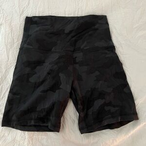 Lululemon align camo bike shorts